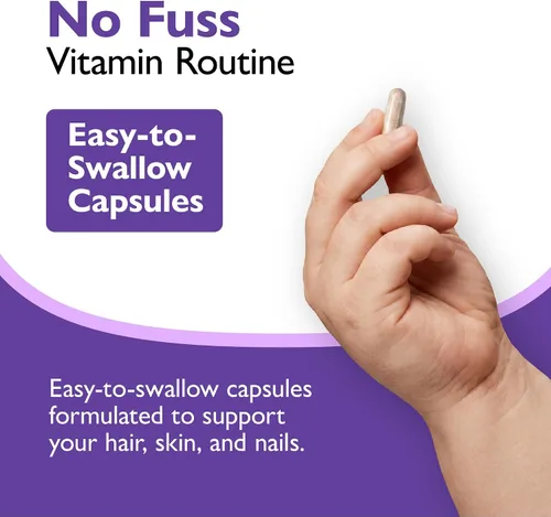 Vista 4 de Celebrate Vitaminas Cabello, Piel y Uñas - 120 Cápsulas