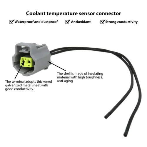 Vista 3 de 158-0421 Reemplazo de la coleta del conector del sensor de temperatura del agua para Supra 1989-1998