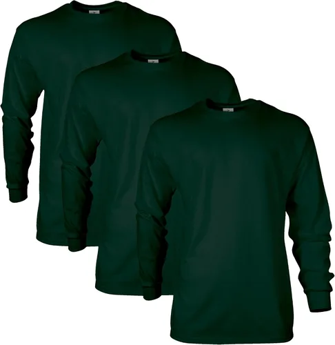 Vista 45 de Gildan - Camiseta de manga larga de algodón ultra estilo G2400 para adultos, paquete múltiple