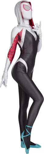 Vista 2 de Beita Gwen Stacy - Disfraz de cosplay de tela de elastano para Halloween