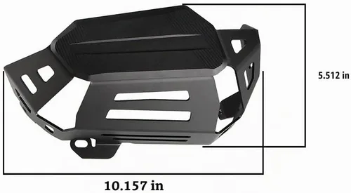 Vista 6 de Para BMW R nineT R Nine T RnineT R9T Pure Scrambler 2020-2024 K23 motocicleta motor protector protector cubierta (negro)
