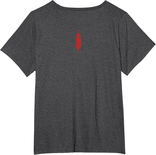 Vista 64 de Slipknot Tribal Calavera playera, niños 12, Rojo