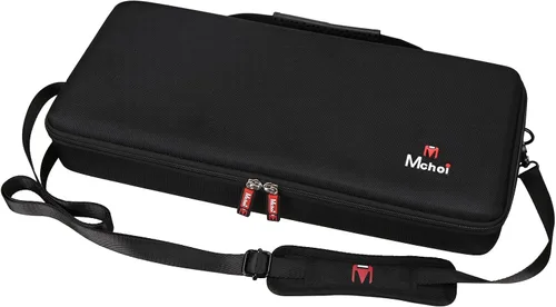 Vista 5 de Mchoi - Funda rígida para impresora móvil inalámbrica Canon PIXMA TR160 / TR150 / iP110 con batería, correa acolchada para el hombro, bolsillo