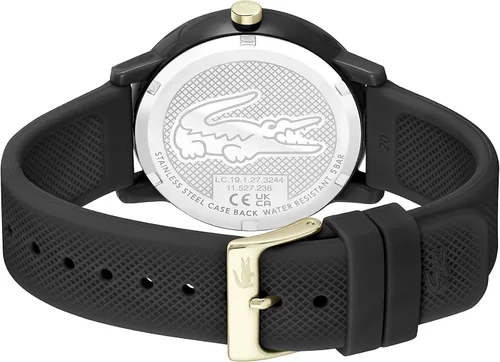 Vista 3 de Lacoste1212 Mens Quartz Plastic and Silicone Strap Watch