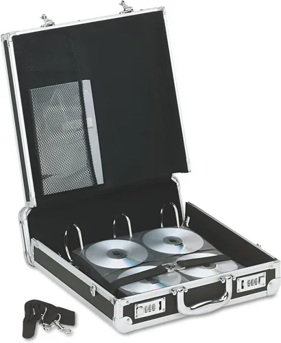 Vista 7 de Vaultz organizador de CDs, Negro