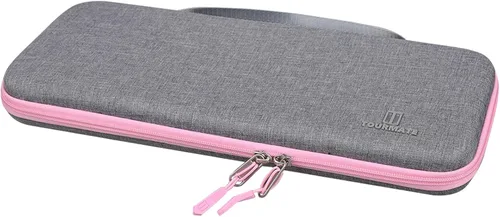 Vista 3 de Tourmate Funda rígida de almacenamiento para Logitech K400 Plus/MX - Funda de viaje para Logitech POP Keys Touch TV/Keychron K1 teclado (solo caja)