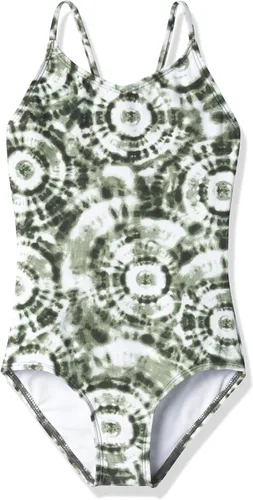 Vista 39 de Kanu Surf Bañador deportivo de una pieza Daisy Beach para niñas Aloha Negro