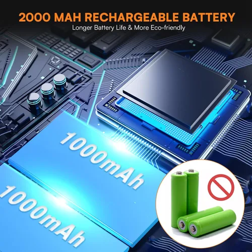 Vista 9 de Espejo de coche recargable para bebé con luz – Espejo para bebé en coche con control remoto, espejo de coche para bebé estable gancho clip