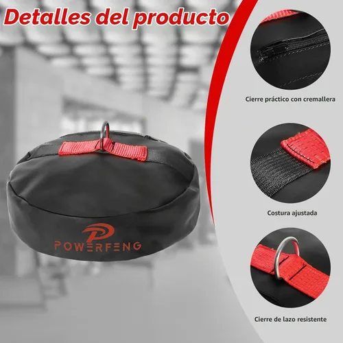 Vista 7 de Anclaje para bolsa pesada de doble extremo: anclaje de suelo resistente para bolsas de boxeo, soporte de saco de boxeo, accesorios de boxeo