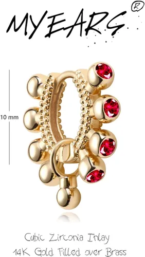 Vista 5 de MYEARS Women Huggie Earrings Gold Hoop 14K Gold Filled Small Simple Hypoallergenic Everyday Jewelry