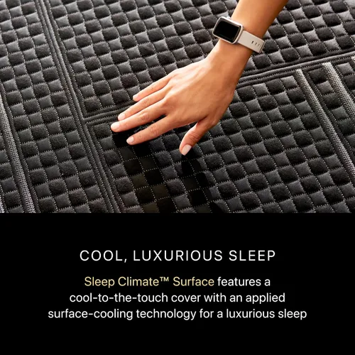 Vista 5 de Beautyrest Black Series One Firm - Colchón híbrido individual XL de 12.5 pulgadas, tecnología de enfriamiento, comodidad de contorno, soporte