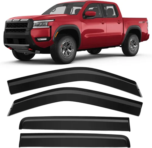 Vista 18 de Deflectores de ventana irrompibles con cinta para Chevrolet Equinox 2025-2026