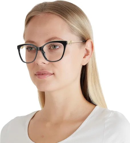 Vista 7 de Michael Kors womens Mk4076u Rome Universal Fit Square Prescription Eyewear Frames Negro (black/Demo Lens)