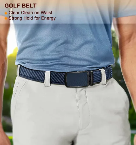 Vista 7 de BULLIANT - Cinturón con diseño de trinquete deslizante para hombre, para usar con pantalón de vestir y camisa Oxford, ajustable a medida