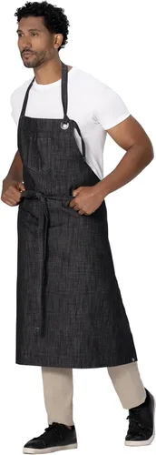 Vista 2 de Chef Works Delantal con pechera unisex Corvallis Chefs