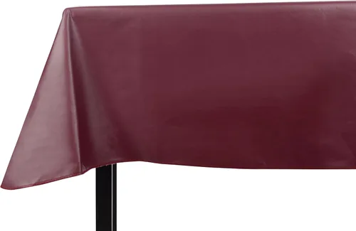 Vista 18 de Yourtablecloth - Mantel de vinilo de alta resistencia rectangular o cuadrado – calibre 6 – parte trasera de franela – mantel lavable