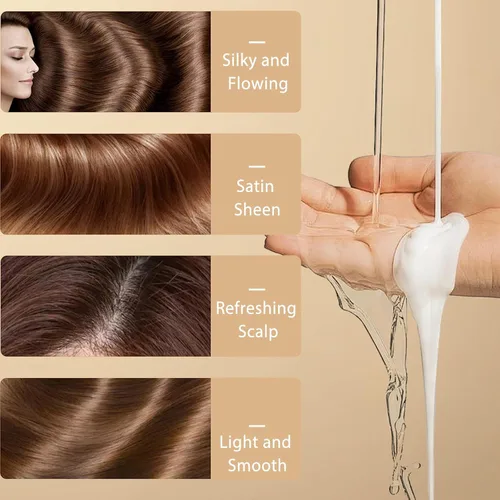 Vista 6 de Champú y acondicionador de aceite Batana para el crecimiento del cabello, antiadelgazamiento y hidratación profunda, limpia y ayuda a fortalecer