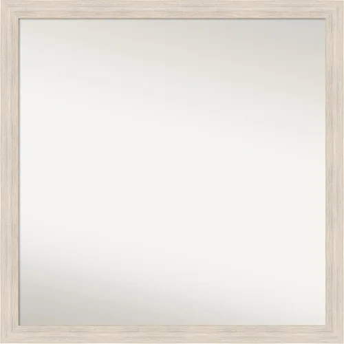 Vista 196 de Amanti Art Espejo personalizado, espejo de baño estrecho Alexandria White Wash, espejo de pared o espejo de tocador de baño sobre el fregadero