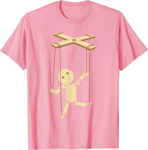 Vista 81 de Puppeteering - Camiseta de marionetas Ventrílocuo de tiriteros, Negro, S