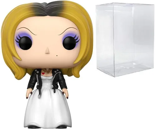 Vista 7 de POP Bride of Chucky - Figura de vinilo de Tiffany Funko Pop! (paquete con funda protectora compatible con Pop Box), multicolor, 3.75 pulgadas