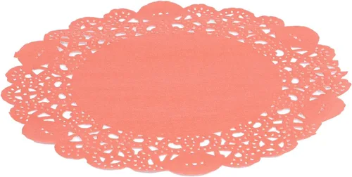 Vista 88 de Restaurantware Pastry Tek Blondas de Encaje de 4 x 4 Pulgadas 100 Vajilla Decorativa - Blondas de Mesa Desechables Redondas de Papel Negro