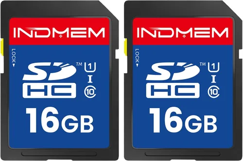 Vista 20 de Tarjeta SD de 512 MB (Paquete de 2), Tarjetas de memoria flash Clase 4 MLC, Tarjetas Secure Digital estándar de 512 MB (2 piezas)