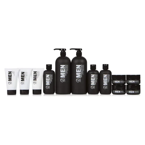 Vista 3 de J Beverly Hills Champú espesante para hombres con alfalfa para estimular el crecimiento del cabello, 12 onzas