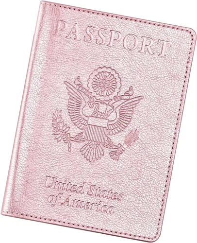 Vista 20 de Funda para pasaporte de vacunación, Azul 2PK