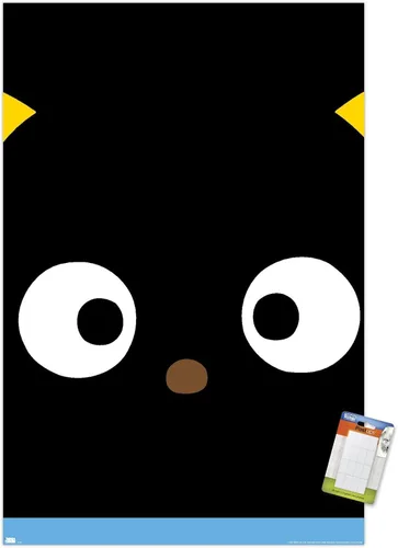 Vista 12 de Trends International Hello Kitty and Friends: 21 Over The Top - Póster de pared Chococat, 22.4 pulgadas de largo x 14.7 W, versión enmarcada
