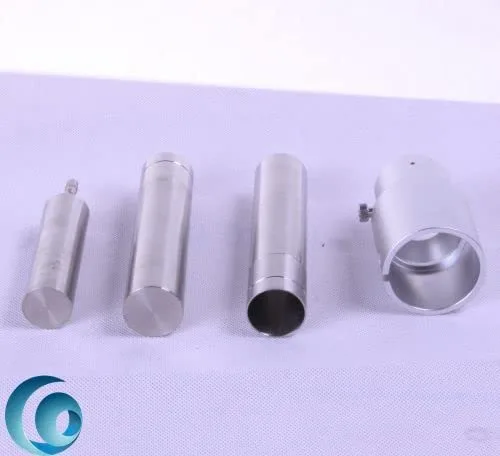 Vista 2 de Rotor 0 # para NDJ-5/8/9S Viscómetro giratorio Viscosidad Medidor de viscosidad Adaptador de baja viscosidad