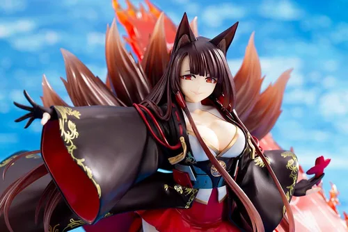 Vista 7 de Lane Azul Akagi Figura de PVC prepintada escala 1/7