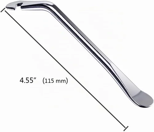 Vista 4 de Oumers Kit de reparación de mecánico de ciclismo multifunción con palanca de neumático de 3 piezas, 5 piezas de parches de neumáticos para raspador