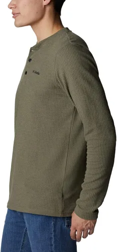 Vista 3 de Columbia Pine Peak Waffle Henley de manga larga para hombre