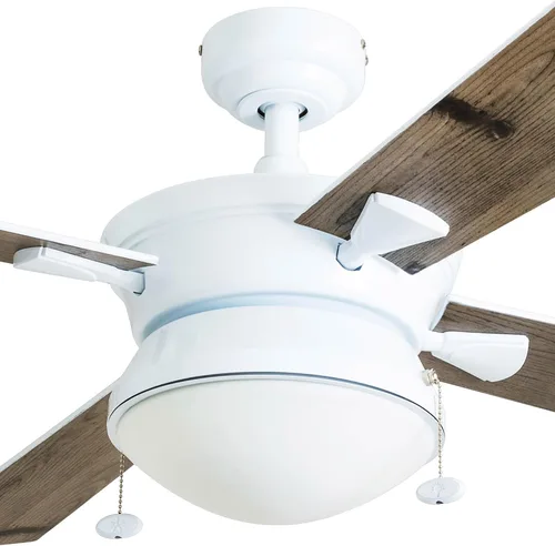 Vista 16 de Prominence Home Auletta - Ventilador de techo contemporáneo para interiores y exteriores de 52 pulgadas con luz, cadena de tracción, opciones