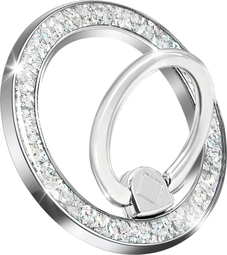 Vista 9 de Anillo magnético para teléfono MagSafe Grip [Super Magnet] Elegante soporte de anillo de diseño parpadeante, accesorio seguro para iPhone