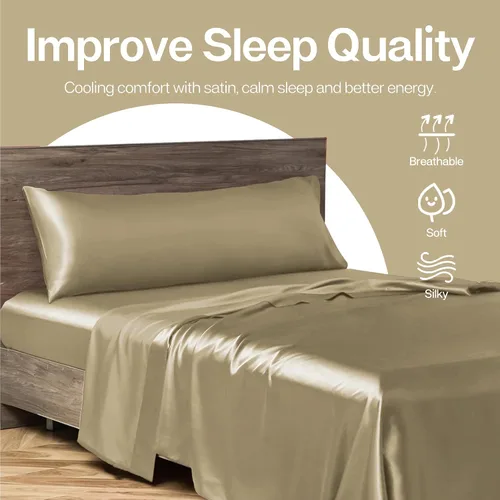 Vista 328 de MR&HM - Funda de almohada de satén