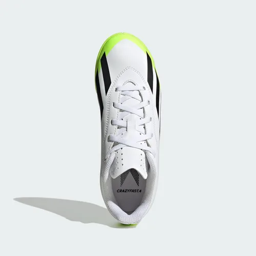 Vista 4 de adidas Tenis unisex de fútbol X Crazyfast.4 Indoor (niño grande)