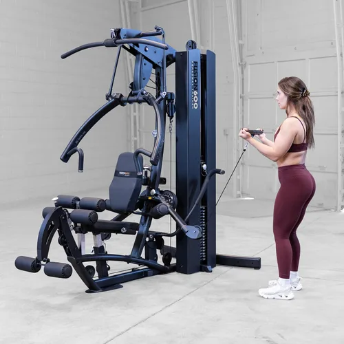 Vista 5 de Body-Solid F600-3 Fusion 600 Entrenador personal con brazo de prensa biangular 310 libras