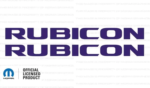 Vista 5 de Vinilo adhesivo gráfico del capó Rubicon/Adhesivo para calcomanías, compatible con Jeep Wrangler JK (2007-2018) Rosa bebé CSOFTPINK (Juego de 2)