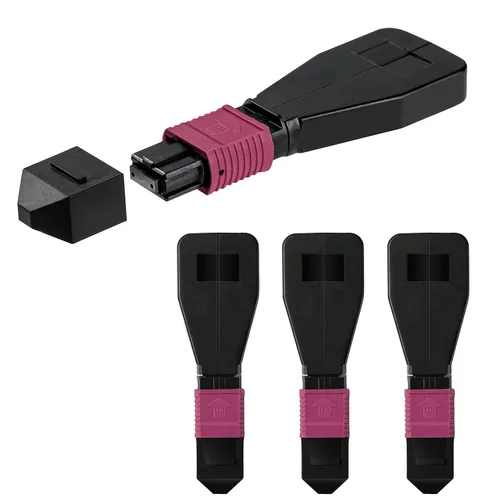 Vista 13 de GwliUni 4 unids OM3 Loopback Plug Tester Multimodo LC-UPC Fibra óptica Duplex Cable Adaptador 50/125