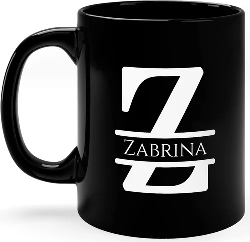 Vista 10 de Taza de café personalizada con monograma, letra inicial A personalizada para mujeres, hombres, niñas, niños, papás, mamás amigos, taza de café