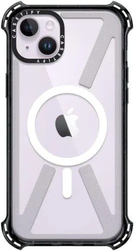 Vista 35 de CASETiFY Funda Bounce para iPhone 16 Pro [a prueba de golpes, 21.3 pies, protección contra caídas de grado militar 6X, compatible con Magsafe] Azul