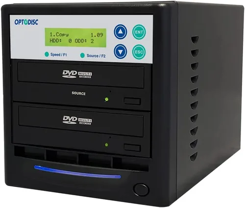 Vista 13 de 1 a 11 CD DVD Duplicador independiente 24X M-Disc Soporte Quemador