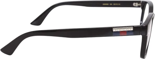 Vista 3 de Gucci Gucci-Logo GG0749O 004 - Lentes para hombre montura óptica de borde completo color negro 2165in Negro Transparente Negro