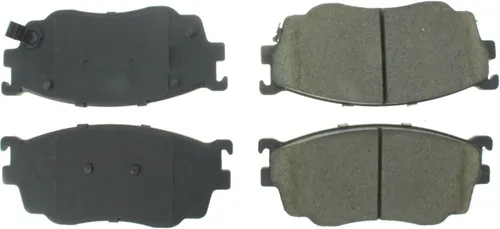 Vista 4 de Juego de pastillas de freno de disco delantero compatible con Mazda 626 2.5L V6 1998 1999 2000 2001 2002 PC-377061