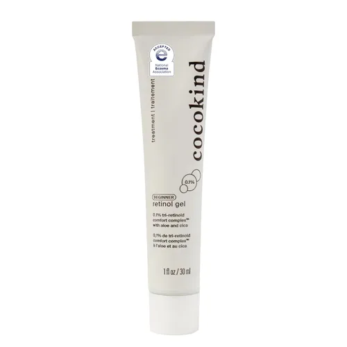 Vista 9 de Cocokind Gel de retinol avanzado 0.5%, mejora la apariencia de líneas finas y textura desigual sin irritación, aloe y cica para prevenir