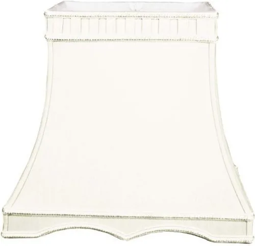 Vista 5 de Royal Designs - Pantalla rectangular para lámpara de diseño, color beige, (8 x 6) x 12 x 8 pulgadas x 11 pulgadas