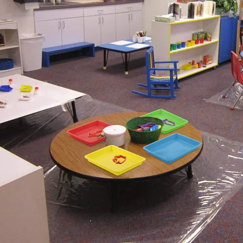 Vista 5 de Bandejas de arte de plástico, 5 piezas apilables para actividades y manualidades, bandeja de joyería para proyectos de bricolaje, pintura, cuentas