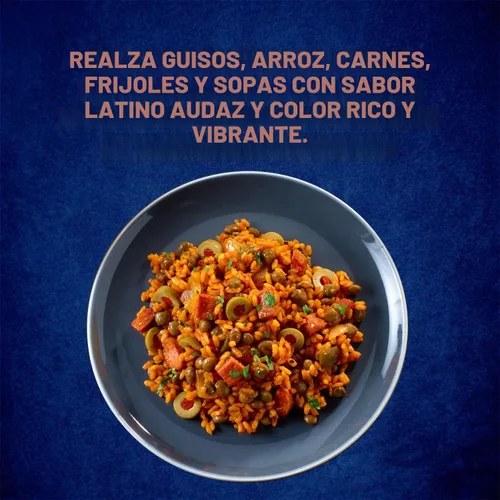 Vista 5 de Goya Foods Sazón Condimento con cilantro y Annatto, 1.41 onzas (paquete de 36)
