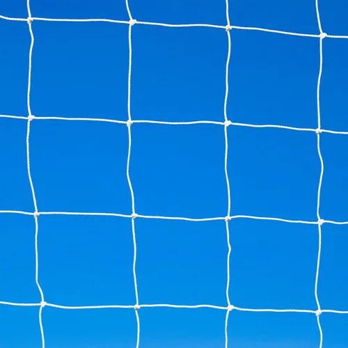Vista 5 de Heavy Duty 1/16" Redes de balonmano lente (Color Blanco) (Individual o Par) – Calidad Profesional Para Su balonmano Court [Net World Sports]